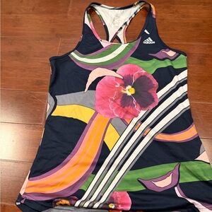 Adidas Multicolor Floral Tank Top